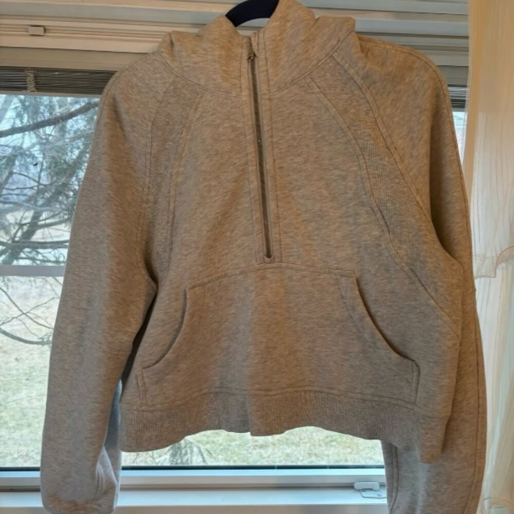 Lululemon Scuba Oversized Half Zip Hoodie